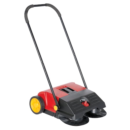 Vestil Manual Brush Sweeper, Small Gear Driven JAN-SM